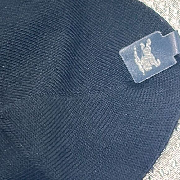 Burberry Womens Size 25 Navy Blue Dress Socks Business Professional Quiet Luxury - Picture 6 of 8